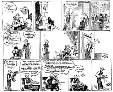 Illustration for article titled 12 Memorable newspaper comic-strip deaths